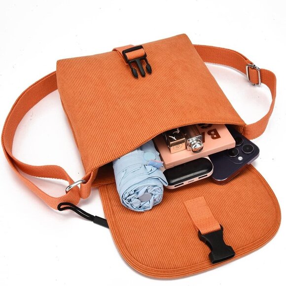 Women Small Satchel Bag Handbag Stylish Tote Handbag for Women Corduroy Hobo Bag - Picture 4 of 7